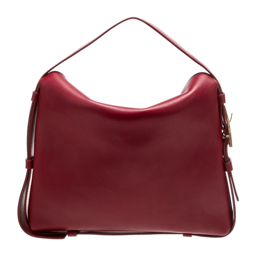 Bottega Veneta Authentic Small Cradle Leather Shoulder Handbag Dark Red NWT - Picture 3 of 13